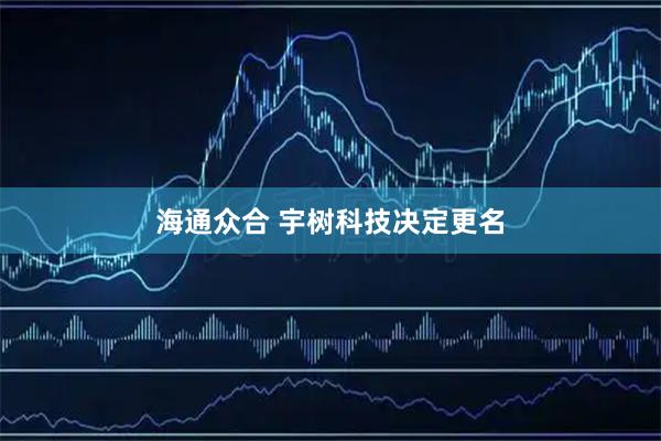 海通众合 宇树科技决定更名