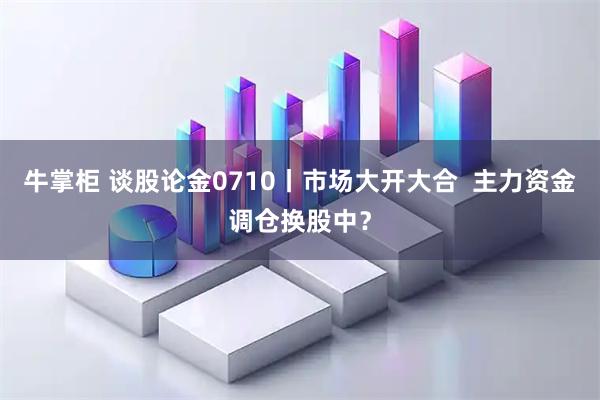 牛掌柜 谈股论金0710丨市场大开大合  主力资金调仓换股中？